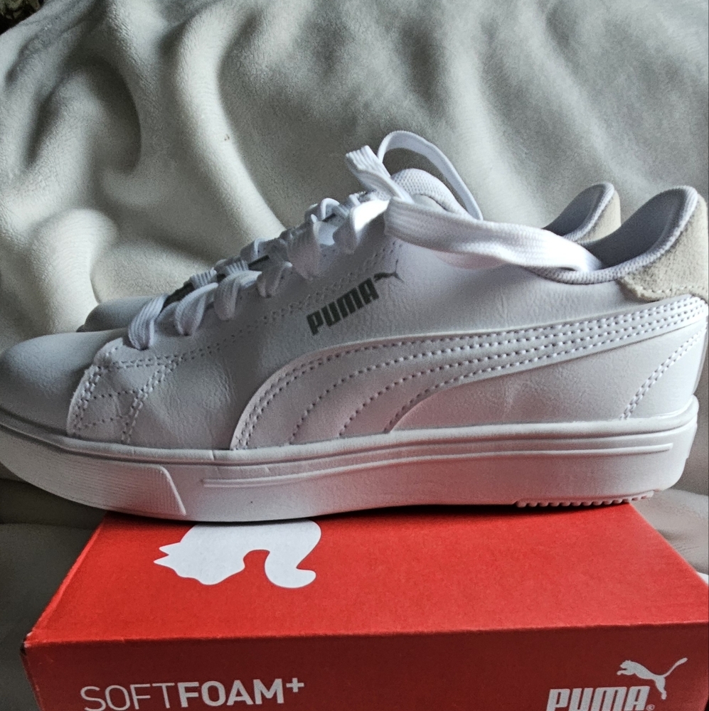 PUMA Serve pro lite women's sneakers - white, size 6.5